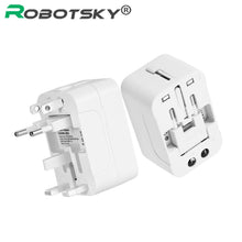 Universal World Charger Adapter Multi-function Portable Travel Socket High Quality USB Power Charge Converter EU UK US AU Plug