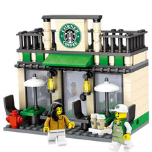 HSANHE Brick Big Scene Mini Micro DIY Building Blocks Architecture Kids early Educational Toys Figure Compatible With Legoe