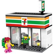 HSANHE Brick Big Scene Mini Micro DIY Building Blocks Architecture Kids early Educational Toys Figure Compatible With Legoe