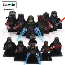 Star Wars 7 Action Figures The Force Awakens Clone Storm Trooper Yoda Darth Vader Building Blocks Brick Compatible With Legoe