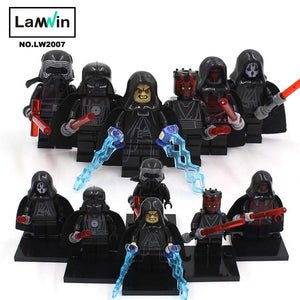 Star Wars 7 Action Figures The Force Awakens Clone Storm Trooper Yoda Darth Vader Building Blocks Brick Compatible With Legoe
