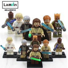 Star Wars 7 Action Figures The Force Awakens Clone Storm Trooper Yoda Darth Vader Building Blocks Brick Compatible With Legoe