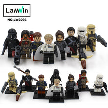Star Wars 7 Action Figures The Force Awakens Clone Storm Trooper Yoda Darth Vader Building Blocks Brick Compatible With Legoe