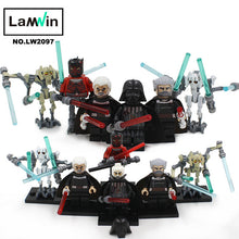 Star Wars 7 Action Figures The Force Awakens Clone Storm Trooper Yoda Darth Vader Building Blocks Brick Compatible With Legoe