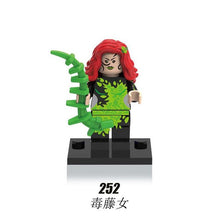 [Yamala] Single Super Heroes Harley Quinn Joker Legoing Batman Catwoman Robin Poison Ivy Calendar of People Blocks Toys