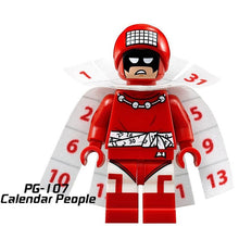 [Yamala] Single Super Heroes Harley Quinn Joker Legoing Batman Catwoman Robin Poison Ivy Calendar of People Blocks Toys