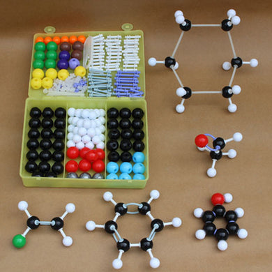 Scientific Inorganic Organic Chemistry Atom Molecular Models Links Kit Set Organic and inorganic molecular models