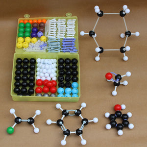 Scientific Inorganic Organic Chemistry Atom Molecular Models Links Kit Set Organic and inorganic molecular models