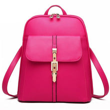 2016 Women Backpack Bags Rucksack Leather Backpacks Schoolbags Women Bag Travel Shoulder Bag mochila feminina #25