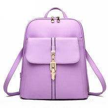 2016 Women Backpack Bags Rucksack Leather Backpacks Schoolbags Women Bag Travel Shoulder Bag mochila feminina #25