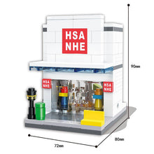 HSANHE Brick Mini Building Blocks Architecture Kids Figure toys Educational Compatible With Legoe Toys for Children Christmas