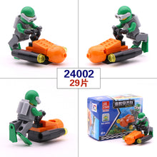 [Yamala] City Series Police Car Fighter  mini Educational Building Blocks Toys Compatible With legoingly  City