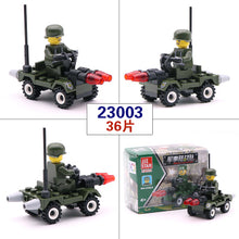 [Yamala] City Series Police Car Fighter  mini Educational Building Blocks Toys Compatible With legoingly  City