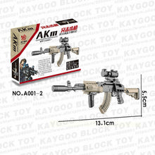 DIY Blocks BIG Gun  Military Series Swat Police Gun Weapons Pack Army Brick Arms For City Police Batman Best Children Gift Toys