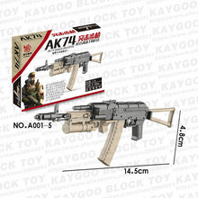 DIY Blocks BIG Gun  Military Series Swat Police Gun Weapons Pack Army Brick Arms For City Police Batman Best Children Gift Toys