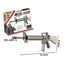 DIY Blocks BIG Gun  Military Series Swat Police Gun Weapons Pack Army Brick Arms For City Police Batman Best Children Gift Toys