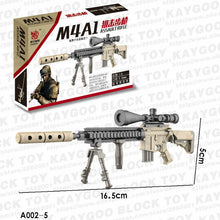 DIY Blocks BIG Gun  Military Series Swat Police Gun Weapons Pack Army Brick Arms For City Police Batman Best Children Gift Toys