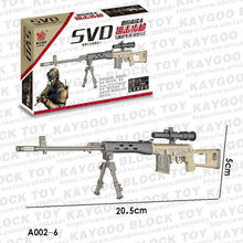 DIY Blocks BIG Gun  Military Series Swat Police Gun Weapons Pack Army Brick Arms For City Police Batman Best Children Gift Toys