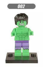 Super Heroes Marvel Figures Captain American The Hulk Spiderman Iron Man LEGOINGLYS Building Blocks Mini Bricks Children Toys