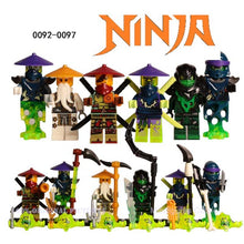 Ninja Kai Jay Zane Cole Lloyd Carmadon With Tornado Motorcycle Compatible With LegoINGlys Ninjagoes figures Building Block Toys