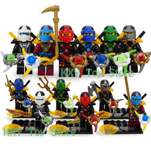 Building Blocks Compatible with LegoINGlys NinjagoINGlys Sets NINJA Heroes Kai Jay Cole Zane Nya Lloyd Weapons Action Toy Figure