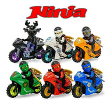Building Blocks Compatible with LegoINGlys NinjagoINGlys Sets NINJA Heroes Kai Jay Cole Zane Nya Lloyd Weapons Action Toy Figure