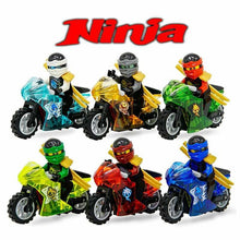 Building Blocks Compatible with LegoINGlys NinjagoINGlys Sets NINJA Heroes Kai Jay Cole Zane Nya Lloyd Weapons Action Toy Figure