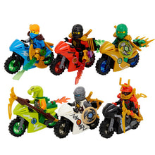 Building Blocks Compatible with LegoINGlys NinjagoINGlys Sets NINJA Heroes Kai Jay Cole Zane Nya Lloyd Weapons Action Toy Figure