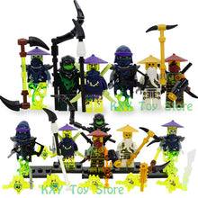 Building Blocks Compatible with LegoINGlys NinjagoINGlys Sets NINJA Heroes Kai Jay Cole Zane Nya Lloyd Weapons Action Toy Figure