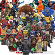 Marvel Avengers Building Figures DC Super Heroes X-Men Iron Man Batman Spider-Man Justice Leagure LegoINGly Mini Blocks Figures