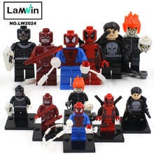 Marvel Avengers Building Figures DC Super Heroes X-Men Iron Man Batman Spider-Man Justice Leagure LegoINGly Mini Blocks Figures