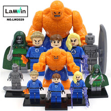 Marvel Avengers Building Figures DC Super Heroes X-Men Iron Man Batman Spider-Man Justice Leagure LegoINGly Mini Blocks Figures