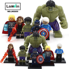 Marvel Avengers Building Figures DC Super Heroes X-Men Iron Man Batman Spider-Man Justice Leagure LegoINGly Mini Blocks Figures
