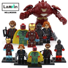 Marvel Avengers Building Figures DC Super Heroes X-Men Iron Man Batman Spider-Man Justice Leagure LegoINGly Mini Blocks Figures