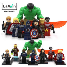 Marvel Avengers Building Figures DC Super Heroes X-Men Iron Man Batman Spider-Man Justice Leagure LegoINGly Mini Blocks Figures