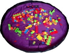 LKQBBSZ Portable Kids Children Infant Baby Play Mat Large Storage Bags Toys Organizer Blanket Rug Boxes for Lego Toys