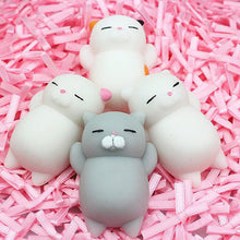 MUQGEW 1pcs New Soft Cute Mochi Squishy Slow Rising Cat Squeeze Healing Fun Kids Kawaii Toy Stress Reliever Decor Wholesale Toys