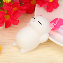 MUQGEW 1pcs New Soft Cute Mochi Squishy Slow Rising Cat Squeeze Healing Fun Kids Kawaii Toy Stress Reliever Decor Wholesale Toys