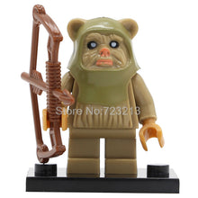 Star Wars Ewok Warrior figure Watto Chief Chirpa Wicket Logray Tokkat Gamorrean Paploo Teebo Battle of Endor Building Blocks Toy