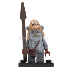 Star Wars Ewok Warrior figure Watto Chief Chirpa Wicket Logray Tokkat Gamorrean Paploo Teebo Battle of Endor Building Blocks Toy