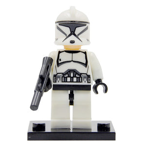 Single Sale Clone Trooper Yoda Luke Obi Wan Kenobi Figure Star Wars Building Blocks Sets Model Bricks Toys