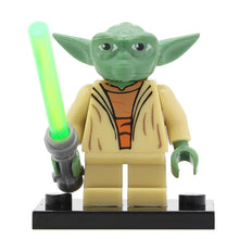 Star Wars figure K-3PO Yoda single sale Ben Solo Finn Anakin Leia Gungan Malakili Even Piell blinks Building Blocks Model Toy