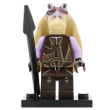 Star Wars figure K-3PO Yoda single sale Ben Solo Finn Anakin Leia Gungan Malakili Even Piell blinks Building Blocks Model Toy