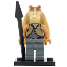 Star Wars figure K-3PO Yoda single sale Ben Solo Finn Anakin Leia Gungan Malakili Even Piell blinks Building Blocks Model Toy