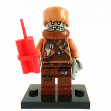 Gingerbread Chicken Unicorn Figure Panda Man Statue Of Liberty Golden Saint Medusa Rocket Boy Building Blocks Bricks Toys