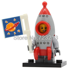 Gingerbread Chicken Unicorn Figure Panda Man Statue Of Liberty Golden Saint Medusa Rocket Boy Building Blocks Bricks Toys