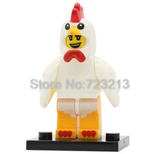 Gingerbread Chicken Unicorn Figure Panda Man Statue Of Liberty Golden Saint Medusa Rocket Boy Building Blocks Bricks Toys