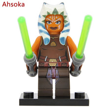Star Wars Block Single Sale Yoda Leia figure Boba Fett Ki Adi BB8 Clone Trooper Darth Vader Kylo Ren Building Blocks Models Toys