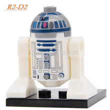 Star Wars Block Single Sale Yoda Leia figure Boba Fett Ki Adi BB8 Clone Trooper Darth Vader Kylo Ren Building Blocks Models Toys