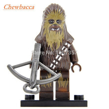 Star Wars Block Single Sale Yoda Leia figure Boba Fett Ki Adi BB8 Clone Trooper Darth Vader Kylo Ren Building Blocks Models Toys